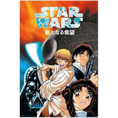 Star Wars Poster Manga Een Nieuwe Hoop - Poster Star Wars Poster Manga Een Nieuwe Hoop - Poster