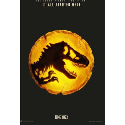 Affiche Jurassic World Dominion - 61x91.5 cm - Poster Affiche Jurassic World Dominion - 61x91.5 cm - Poster