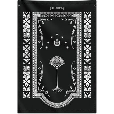 GRUPO ERIK Der Herr der Ringe Dekorative Flagge - Wandschmuck GRUPO ERIK Der Herr der Ringe Dekorative Flagge - Wandschmuck