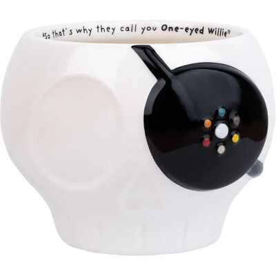 BEM'S Goonies Ceramiczna miska z czaszką - 700 ml BEM'S Goonies Ceramiczna miska z czaszką - 700 ml