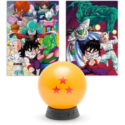 Puzzle à Collectionner Dragon Ball Z - 3 Étoiles - 2en1 - Référence 221685 - Publicité Puzzle à Collectionner Dragon Ball Z - 3 Étoiles - 2en1 - Référence 221685 - Publicité