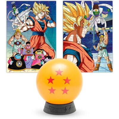 Quebra-Cabeça Dragon Ball Z BEM'S - 2-em-1 Colecionável - 5 Estrelas - 1001 Peças Quebra-Cabeça Dragon Ball Z BEM'S - 2-em-1 Colecionável - 5 Estrelas - 1001 Peças
