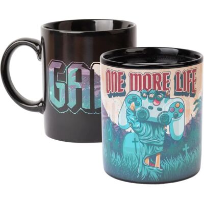 Close Up Gameration One more Life Thermal Mug - Mug Close Up Gameration One more Life Thermal Mug - Mug