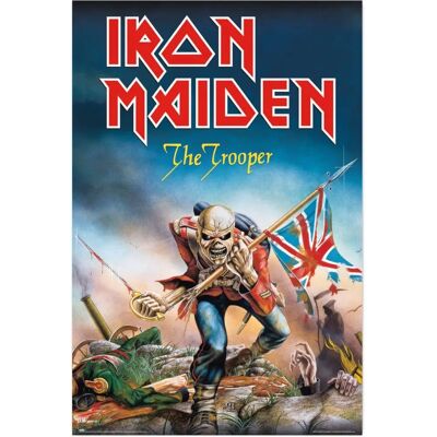 Iron Maiden The Trooper Poster - 61x91,5cm - Poster Iron Maiden The Trooper Poster - 61x91,5cm - Poster
