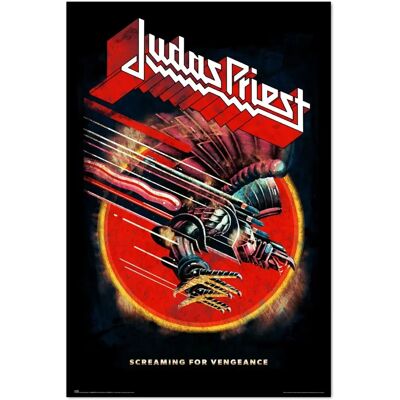 Grupo Erik Judas Priest Screaming for Vengeance Poster 61x91,5cm Grupo Erik Judas Priest Screaming for Vengeance Poster 61x91,5cm