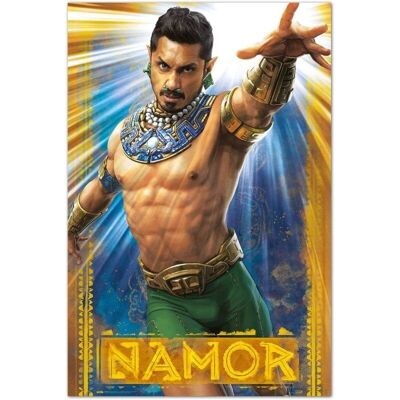 Marvel Poster Black Panther Wakanda Forever Namor - Poster 91,5x61cm Marvel Poster Black Panther Wakanda Forever Namor - Poster 91,5x61cm