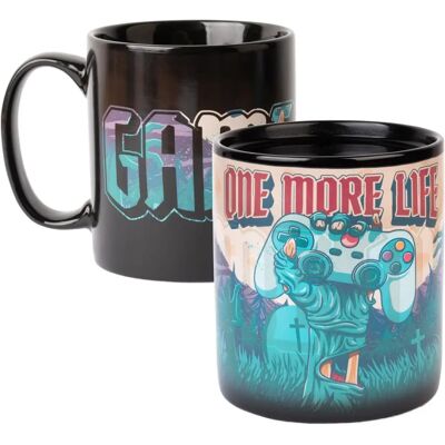 ERIK Gameration One More Life XL Värmeväxlande Mugg - Mugg ERIK Gameration One More Life XL Värmeväxlande Mugg - Mugg