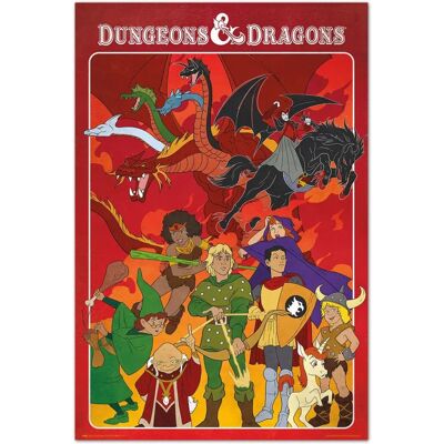 Erik Dungeons & Dragons The Animated Series Poster Erik Dungeons & Dragons The Animated Series Poster