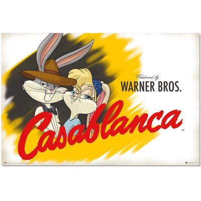 Warner Bros. Casablanca Poster - 100e Verjaardag - 61x91,5cm Warner Bros. Casablanca Poster - 100e Verjaardag - 61x91,5cm
