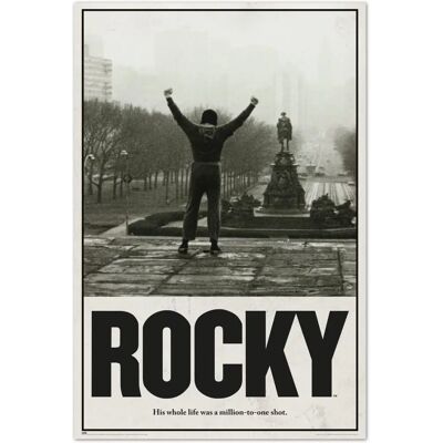 Close Up Rocky Poster Rocky Balboa Sylvester Stallone - Poster - 91,5x61cm Close Up Rocky Poster Rocky Balboa Sylvester Stallone - Poster - 91,5x61cm
