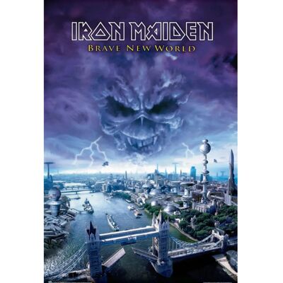 Affiche Iron Maiden Brave New World - Décoration murale Affiche Iron Maiden Brave New World - Décoration murale