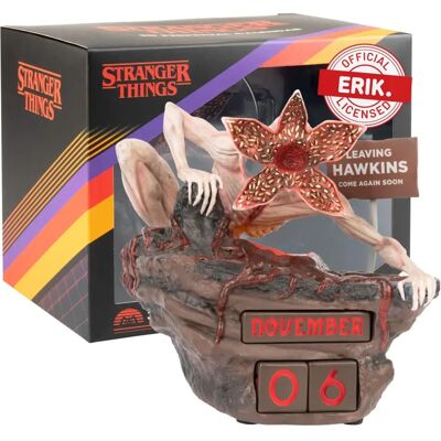 Calendário Perpétuo Erik Stranger Things Démogorgon Calendário Perpétuo Erik Stranger Things Démogorgon