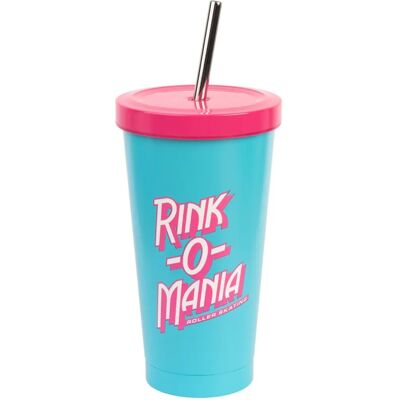 Groupe Erik 550ml Paille en Verre Stranger Things - Publicité Groupe Erik 550ml Paille en Verre Stranger Things - Publicité