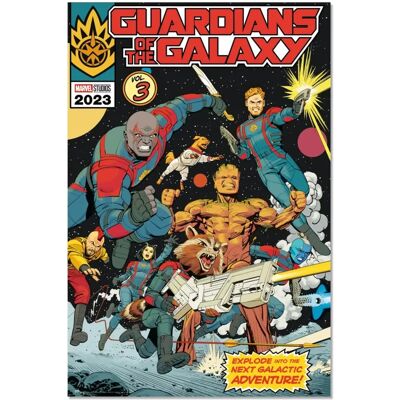 Virallinen Guardians of the Galaxy Vol. 3 Juliste - 61x91,5 cm Virallinen Guardians of the Galaxy Vol. 3 Juliste - 61x91,5 cm