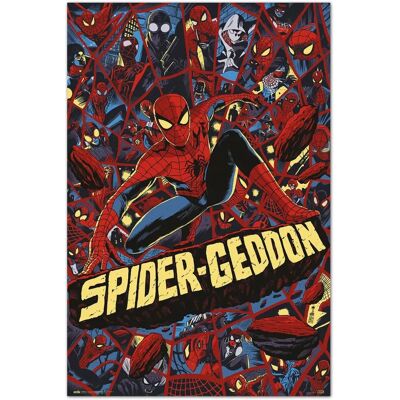 Affiche Marvel Spider-Geddon - 61x91,5 cm - Produit officiel - Publicité Affiche Marvel Spider-Geddon - 61x91,5 cm - Produit officiel - Publicité