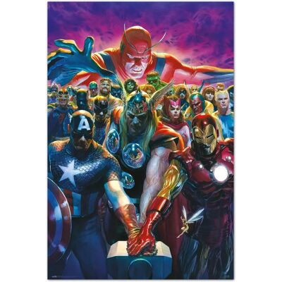 Alex Ross Marvel Poster - Avengers - 91,5x61 cm Alex Ross Marvel Poster - Avengers - 91,5x61 cm