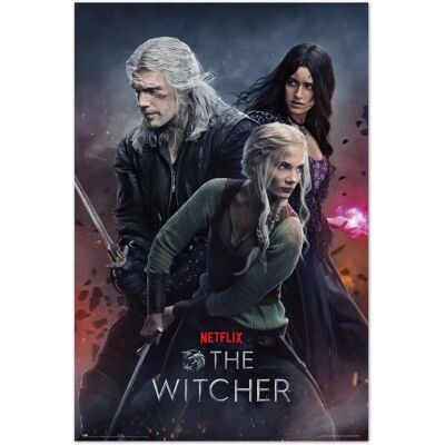 The Witcher Säsong 3 Affisch - Netflix TV-serie 91,5x61cm The Witcher Säsong 3 Affisch - Netflix TV-serie 91,5x61cm