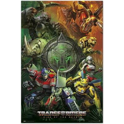 Plakat Transformers Rise Of The Beasts - 61x91.5 cm Plakat Transformers Rise Of The Beasts - 61x91.5 cm