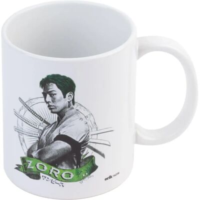 Tasse Roronoa Zoro Groupe Erik - One Piece - Céramique - 350ml - TAZ136 - Publicité Tasse Roronoa Zoro Groupe Erik - One Piece - Céramique - 350ml - TAZ136 - Publicité