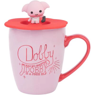 Grupo Erik Harry Potter Dobby Tasse - 350ml Keramik mit Silikondeckel Grupo Erik Harry Potter Dobby Tasse - 350ml Keramik mit Silikondeckel
