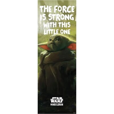 Erik Grogu Poster - Star Wars Verticaal 158cm x 53cm Erik Grogu Poster - Star Wars Verticaal 158cm x 53cm