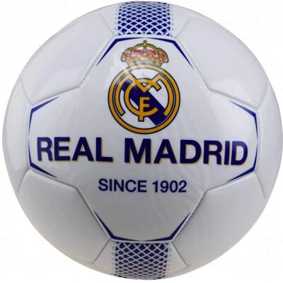 Football Officiel du Real Madrid Taille 5 - Pour Tous Terrains - Publicité Football Officiel du Real Madrid Taille 5 - Pour Tous Terrains - Publicité
