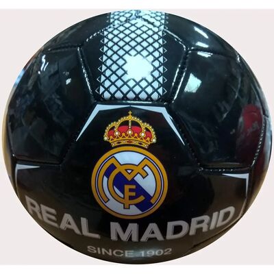 Pallone da Calcio REAL MADRID 64249 Nero - Calcio Pallone da Calcio REAL MADRID 64249 Nero - Calcio