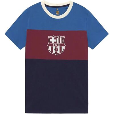 Maillot de football homme FC Barcelona Bleu XL - Publicité Maillot de football homme FC Barcelona Bleu XL - Publicité