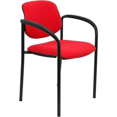 Chaise d'Accueil Rouge Villalgordo Bali - Fabriquée en UE, PVC, 48cm - Publicité Chaise d'Accueil Rouge Villalgordo Bali - Fabriquée en UE, PVC, 48cm - Publicité