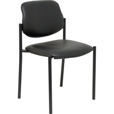 Silla de Recepción Piqueras y Crespo 27NSPNE Negra - Ergonómica, Moderna Silla de Recepción Piqueras y Crespo 27NSPNE Negra - Ergonómica, Moderna