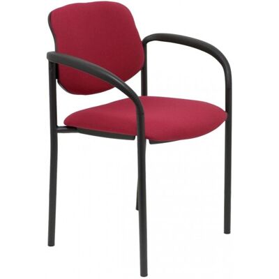 Silla de Recepción Villalgordo Bali P&C LI933CB Granate Silla de Recepción Villalgordo Bali P&C LI933CB Granate