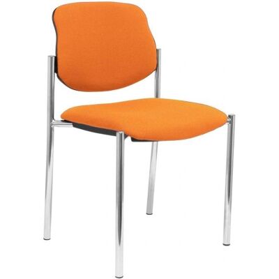 Chaise d'accueil Villalgordo P&C BALI308 - Orange - PVC - 48cm hauteur - UE - Publicité Chaise d'accueil Villalgordo P&C BALI308 - Orange - PVC - 48cm hauteur - UE - Publicité