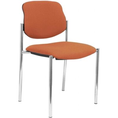 Chaise d'accueil Villalgordo P&C BALI363 - Simili cuir, Marron - Publicité Chaise d'accueil Villalgordo P&C BALI363 - Simili cuir, Marron - Publicité