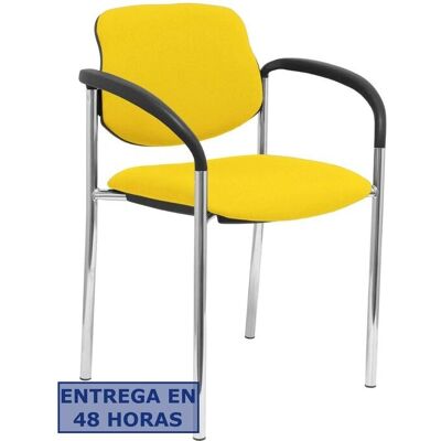 Chaise d'Accueil Villalgordo P&C LI100CB Jaune - Chaise d'Accueil - Publicité Chaise d'Accueil Villalgordo P&C LI100CB Jaune - Chaise d'Accueil - Publicité