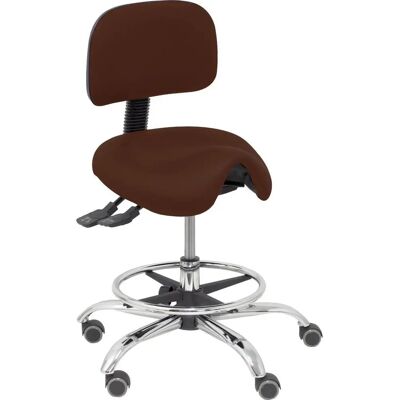 Piqueras y Crespo Tabouret marron foncé 91 cm - Publicité Piqueras y Crespo Tabouret marron foncé 91 cm - Publicité