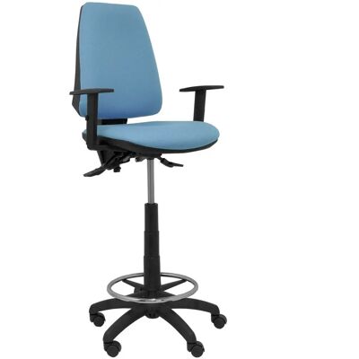 Sgabello Elche P&C Blu cielo - Ergonomico, Regolabile, Girevole 360° Sgabello Elche P&C Blu cielo - Ergonomico, Regolabile, Girevole 360°
