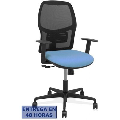 Silla de Oficina Alfera P&C Azul Cielo - Reposabrazos Ajustables Silla de Oficina Alfera P&C Azul Cielo - Reposabrazos Ajustables