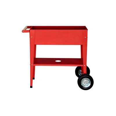 Herstera Stahl Indoor/Outdoor Freistehender Trolley Pflanzer - Urban, 75x80x35cm Herstera Stahl Indoor/Outdoor Freistehender Trolley Pflanzer - Urban, 75x80x35cm