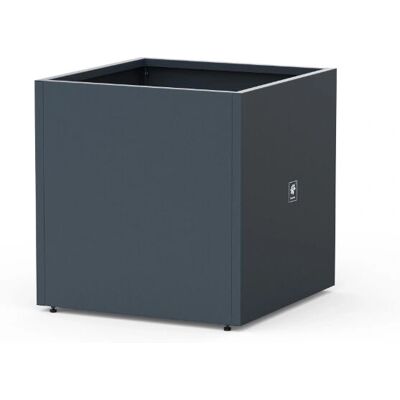 Herstera Metall Blumenkasten Würfel Outdoor Box Pflanzgefäß Freistehend Stahl Anthrazit - Pflanzer Herstera Metall Blumenkasten Würfel Outdoor Box Pflanzgefäß Freistehend Stahl Anthrazit - Pflanzer