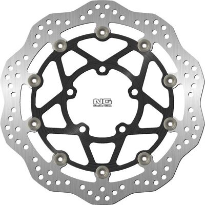 Disque de frein avant flottant NG Brakes - Triumph 1200 Thruxton - Publicité Disque de frein avant flottant NG Brakes - Triumph 1200 Thruxton - Publicité