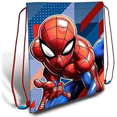Sac de sport Marvel Spiderman 40cm - Gymbag - Publicité Sac de sport Marvel Spiderman 40cm - Gymbag - Publicité