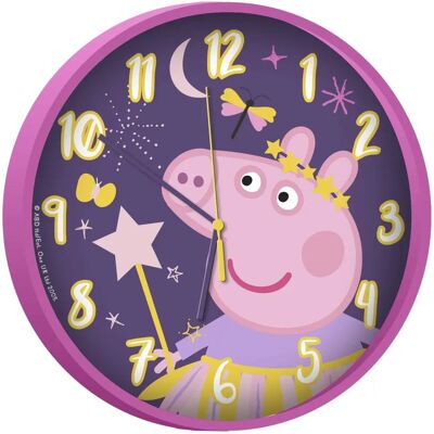 Dětské Nástěnné Hodiny Peppa Pig - Barevný Design - Vzdělávací - Na Baterie Dětské Nástěnné Hodiny Peppa Pig - Barevný Design - Vzdělávací - Na Baterie