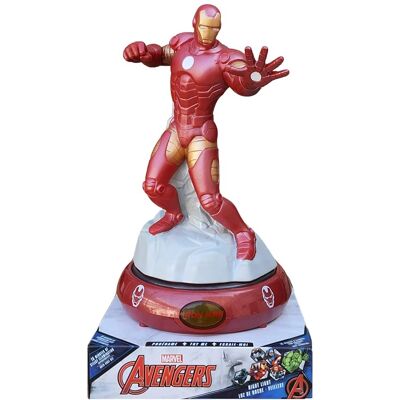 Marvel Avengers Iron Man 3D Lampka nocna LED Marvel Avengers Iron Man 3D Lampka nocna LED