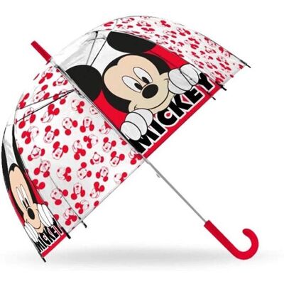 Parapluie Transparent Automatique Mickey Mouse Disney - Parapluie - Publicité Parapluie Transparent Automatique Mickey Mouse Disney - Parapluie - Publicité
