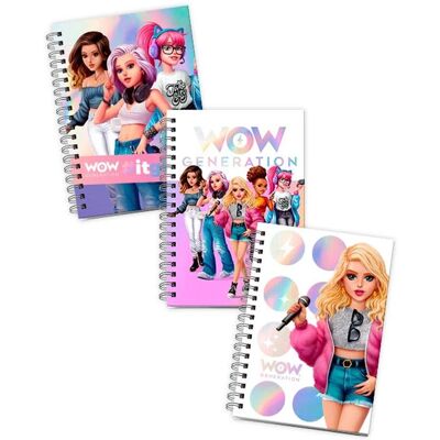 BigBuy Notizbuch Wow Generation A5 Aufkleber 80 Blätter Hartcover - Notizbuch BigBuy Notizbuch Wow Generation A5 Aufkleber 80 Blätter Hartcover - Notizbuch