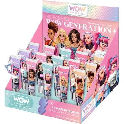 Brilho Labial Wow Generation - Charme Decorativo - 5 Cores - Brilho Labial Brilho Labial Wow Generation - Charme Decorativo - 5 Cores - Brilho Labial