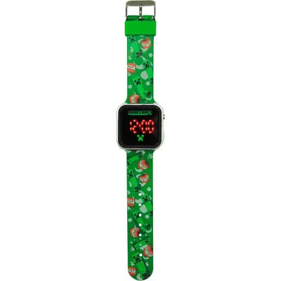 Relógio LED Minecraft Euroswan - Relógio Digital Infantil Relógio LED Minecraft Euroswan - Relógio Digital Infantil