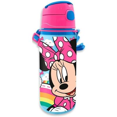 Disney Minnie Kinderfles - Roze, 600ml, Automatisch, Draaggreep Disney Minnie Kinderfles - Roze, 600ml, Automatisch, Draaggreep