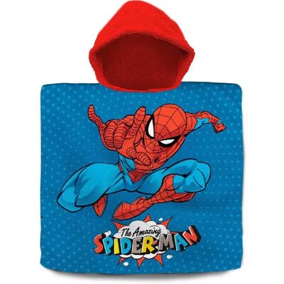 Euroswan Spiderman Puuvillainen Poncho Pyyhe - Poncho towel Euroswan Spiderman Puuvillainen Poncho Pyyhe - Poncho towel