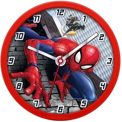 Horloge Murale Spiderman sous Licence - Horloge Murale - Publicité Horloge Murale Spiderman sous Licence - Horloge Murale - Publicité